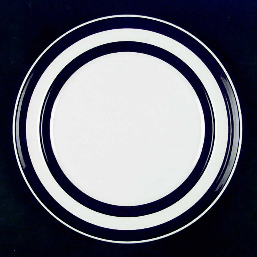 Colorbands Chocolate Dinner Plate by Metlox - Poppytrail - Vernon-1
