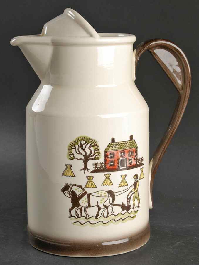 Colonial Heritage 64 Oz Pitcher by Metlox - Poppytrail - Vernon-1