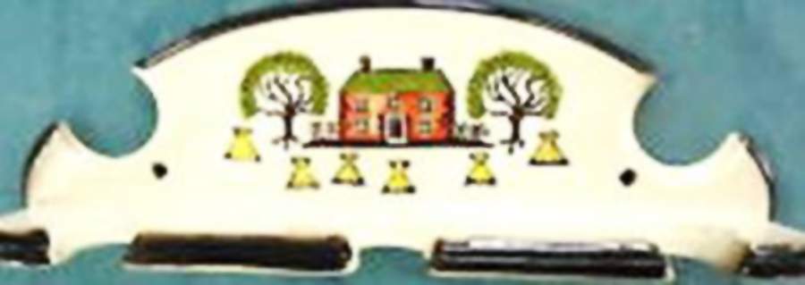 Colonial Heritage Pipkin Set Hanging Rack Only by Metlox - Poppytrail - Vernon-1