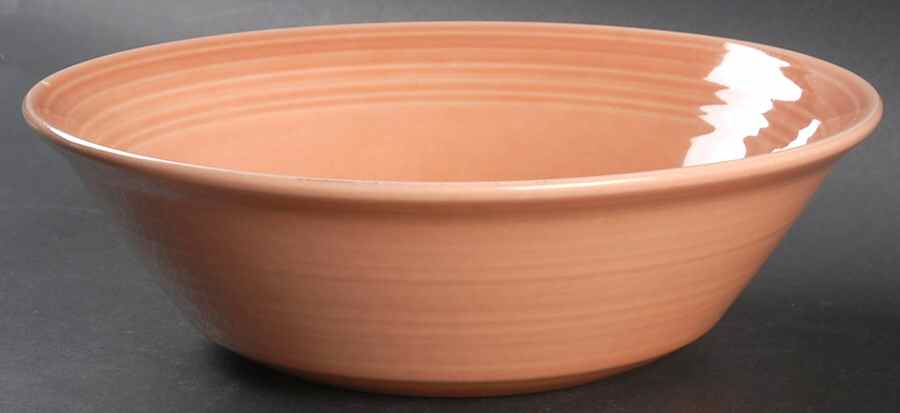 Colorstax Apricot 9" Round Vegetable Bowl by Metlox - Poppytrail - Vernon-1