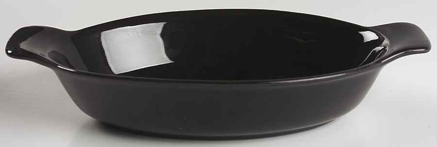 Colorstax Black 9" Augratin by Metlox - Poppytrail - Vernon-1