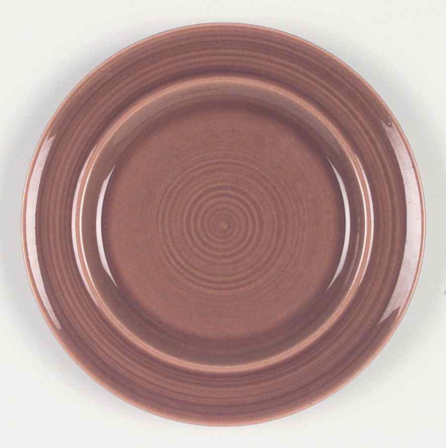 Colorstax Brick Red Salad Plate by Metlox - Poppytrail - Vernon-1