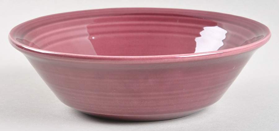 Colorstax Brick Red Coupe Cereal Bowl by Metlox - Poppytrail - Vernon-1