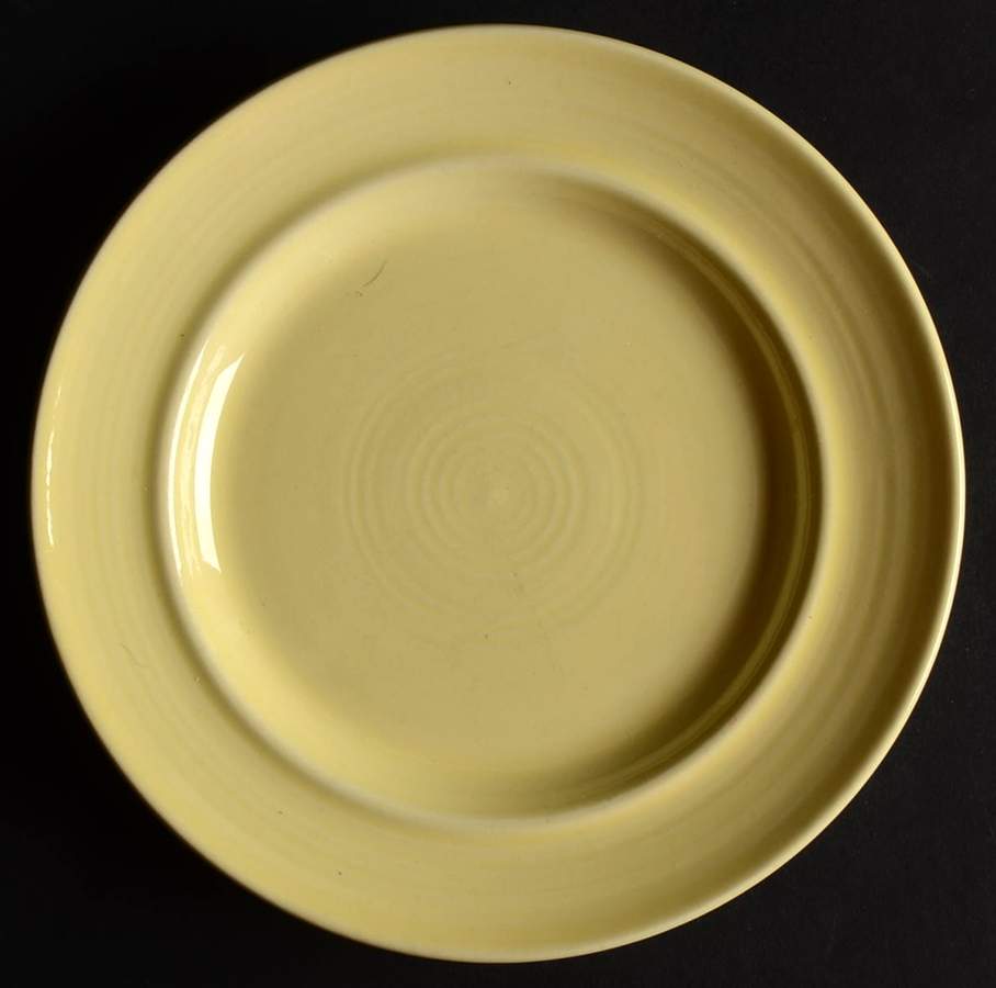 Colorstax Canary Salad Plate by Metlox - Poppytrail - Vernon-1