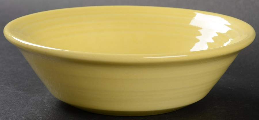 Colorstax Canary Coupe Cereal Bowl by Metlox - Poppytrail - Vernon-1