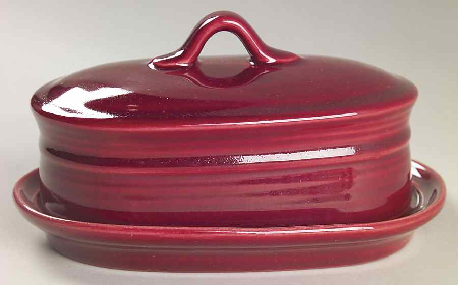 Colorstax Cranberry 1/4 Lb Covered Butter by Metlox - Poppytrail - Vernon-1