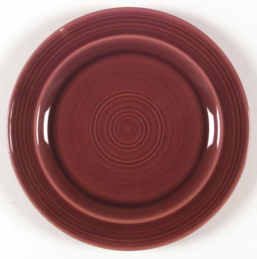 Colorstax Cranberry Dinner Plate by Metlox - Poppytrail - Vernon-1