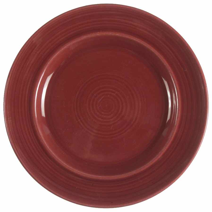 Colorstax Cranberry Salad Plate by Metlox - Poppytrail - Vernon-1