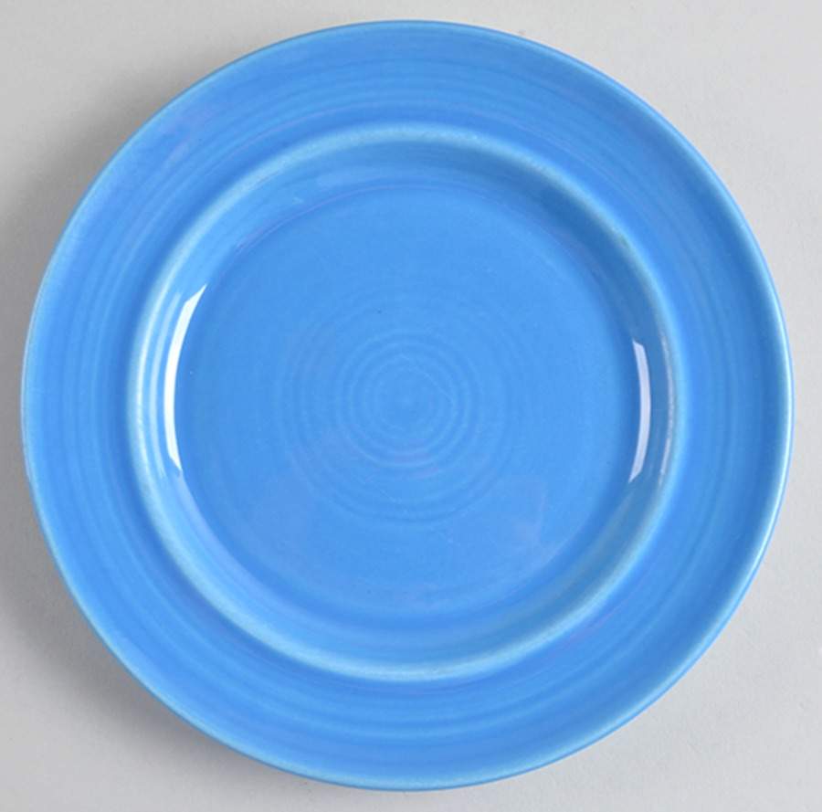 Colorstax French Blue Salad Plate by Metlox - Poppytrail - Vernon-1
