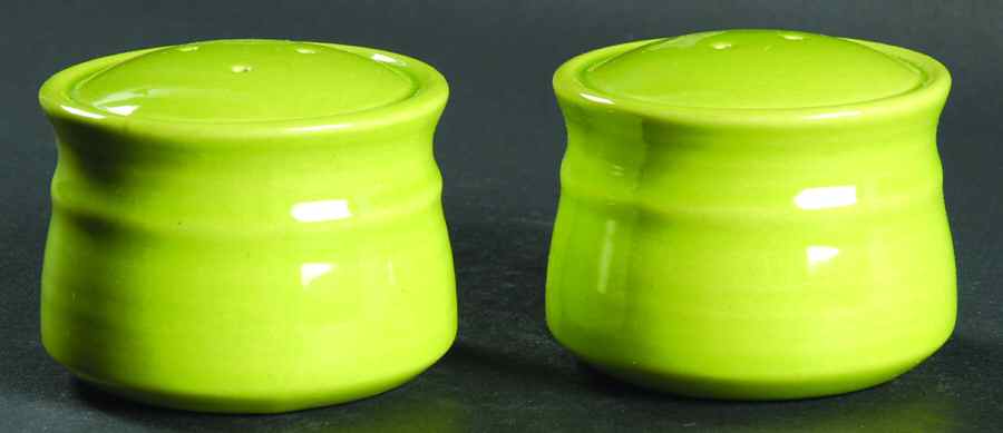 Colorstax Fern Green Salt & Pepper Set by Metlox - Poppytrail - Vernon-1