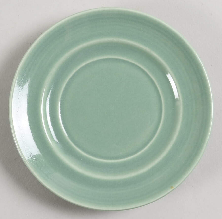 Colorstax Jade Saucer by Metlox - Poppytrail - Vernon-1