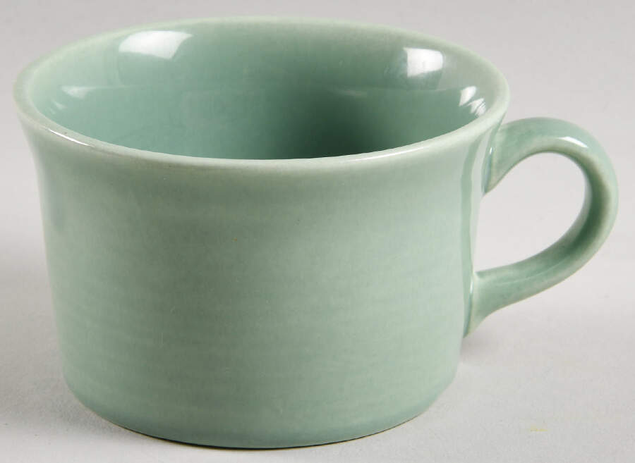 Colorstax Jade Flat Cup by Metlox - Poppytrail - Vernon-1