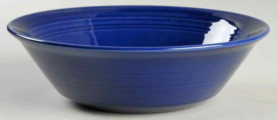 Colorstax Midnight Blue 9" Round Vegetable Bowl by Metlox - Poppytrail - Vernon-1