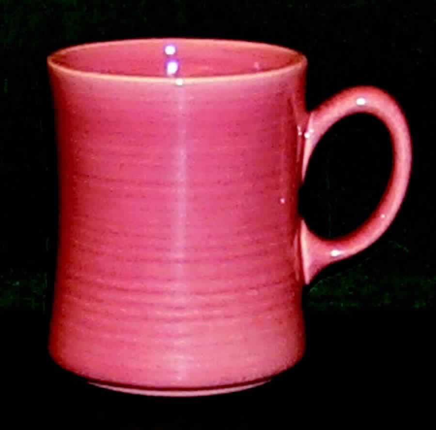 Colorstax Pink Rose Mug by Metlox - Poppytrail - Vernon-1