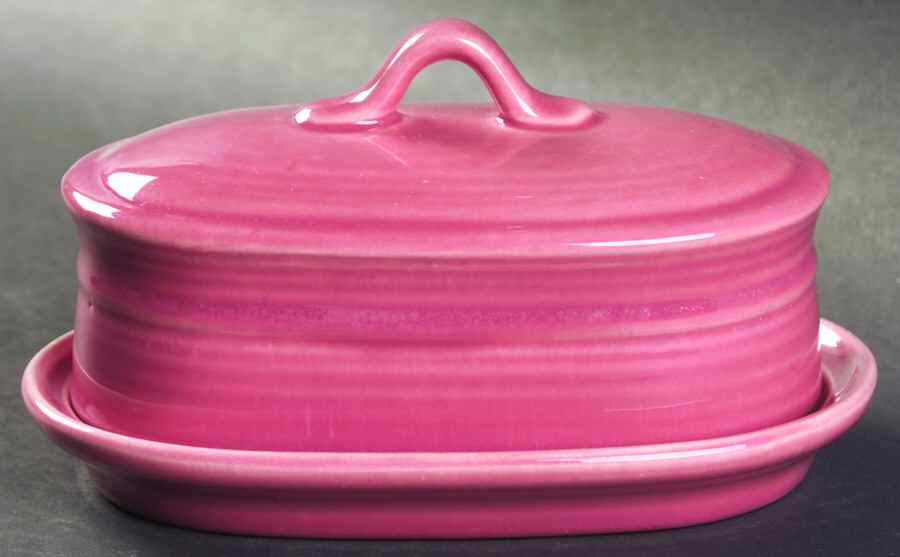 Colorstax Pink Rose 1/4 Lb Covered Butter by Metlox - Poppytrail - Vernon-1