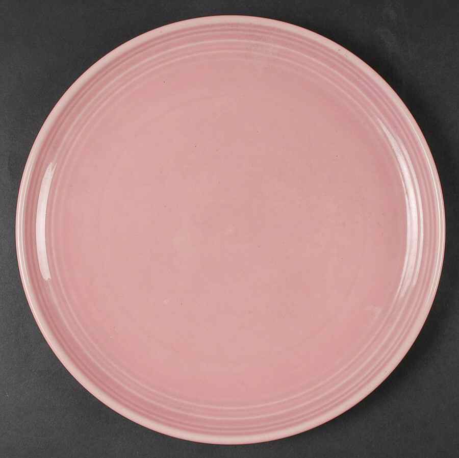 Colorstax Pink Rose Coupe Dinner Plate by Metlox - Poppytrail - Vernon-1