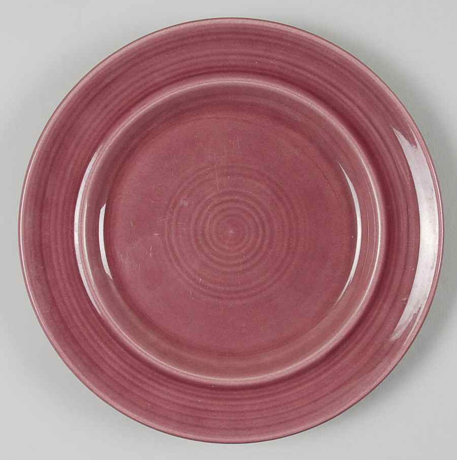 Colorstax Plum Salad Plate by Metlox - Poppytrail - Vernon-1