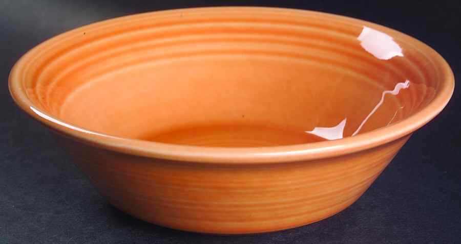 Colorstax Pumpkin Coupe Cereal Bowl by Metlox - Poppytrail - Vernon-1