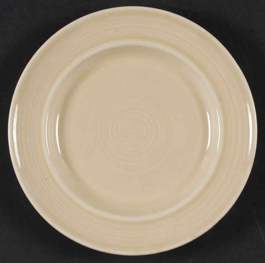 Colorstax Sand Salad Plate by Metlox - Poppytrail - Vernon-1