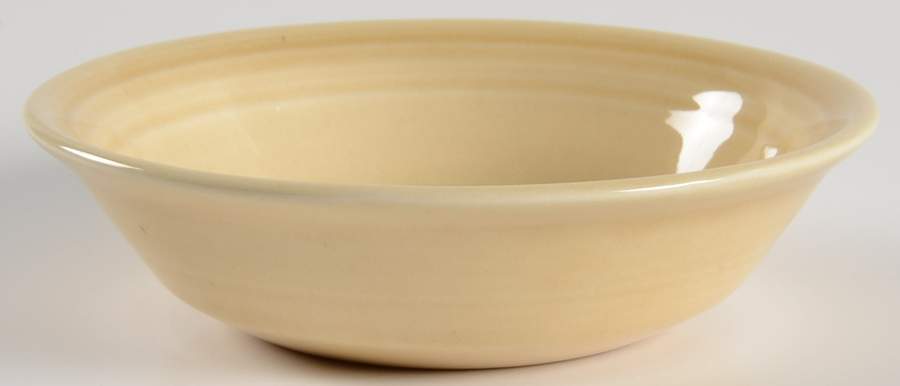 Colorstax Sand Fruit/Dessert (Sauce) Bowl by Metlox - Poppytrail - Vernon-1