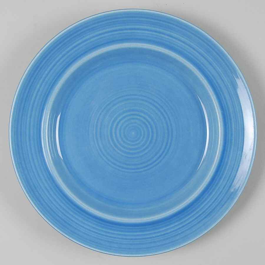 Colorstax Sky Blue Salad Plate by Metlox - Poppytrail - Vernon-1