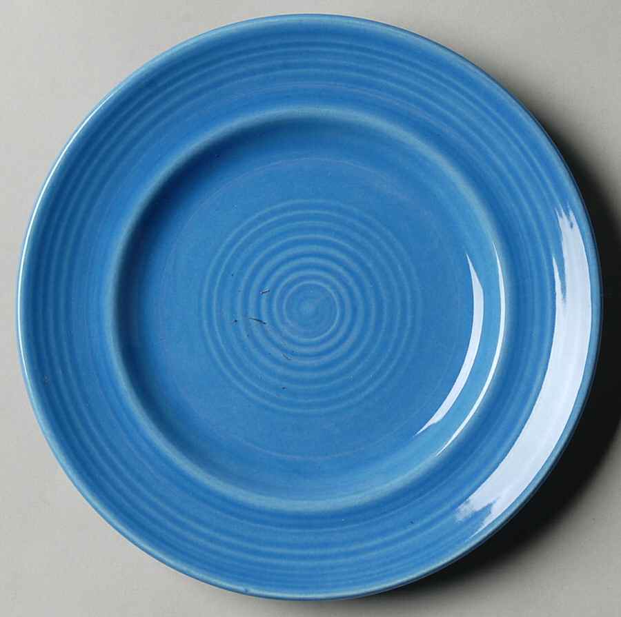 Colorstax Sky Blue Bread & Butter Plate by Metlox - Poppytrail - Vernon-1