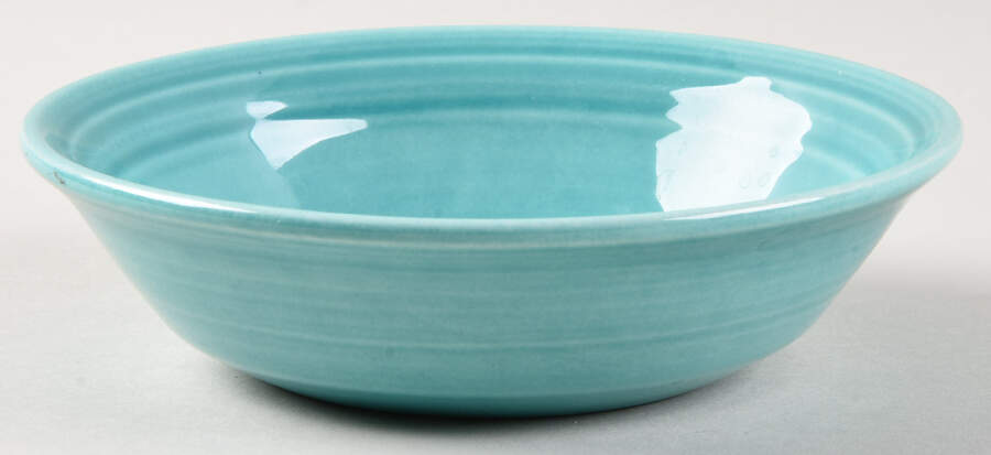 Colorstax Turquoise Fruit/Dessert (Sauce) Bowl by Metlox - Poppytrail - Vernon-1