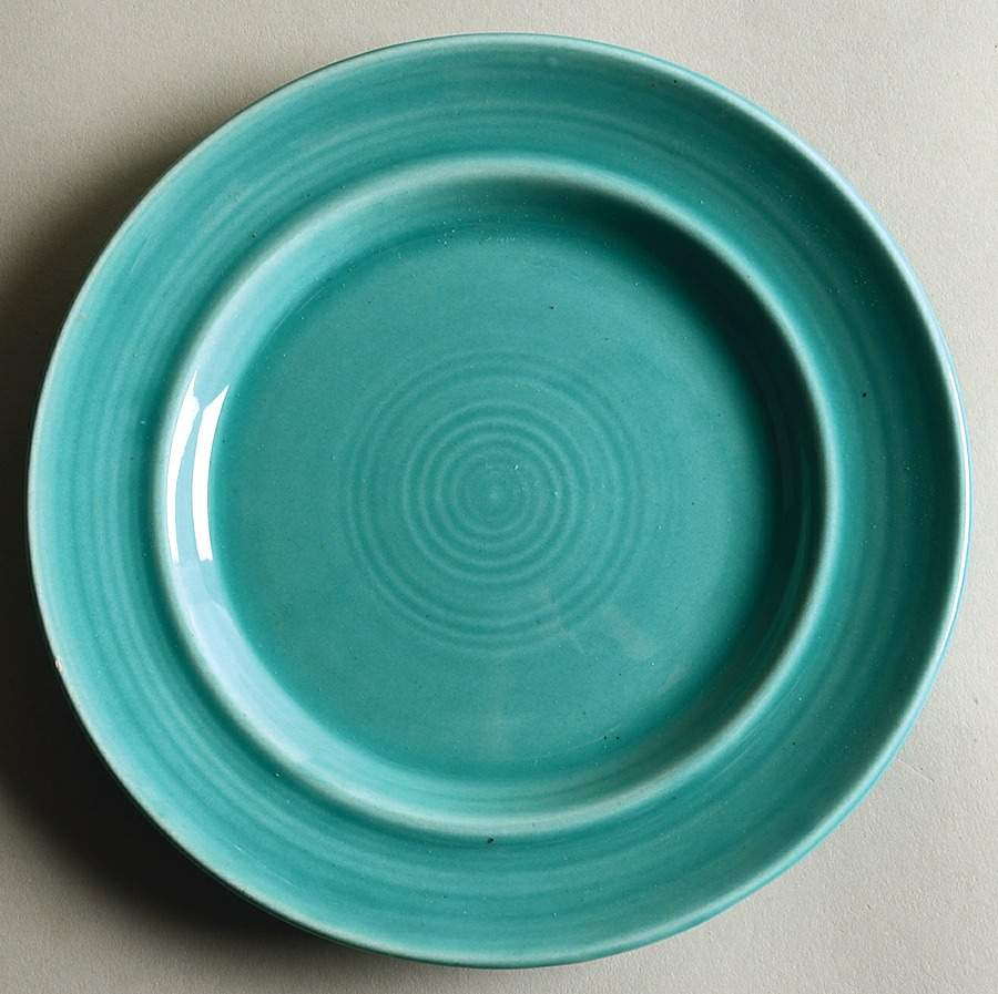 Colorstax Turquoise Salad Plate by Metlox - Poppytrail - Vernon-1