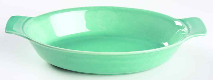 Colorstax Turquoise 9" Augratin by Metlox - Poppytrail - Vernon-1