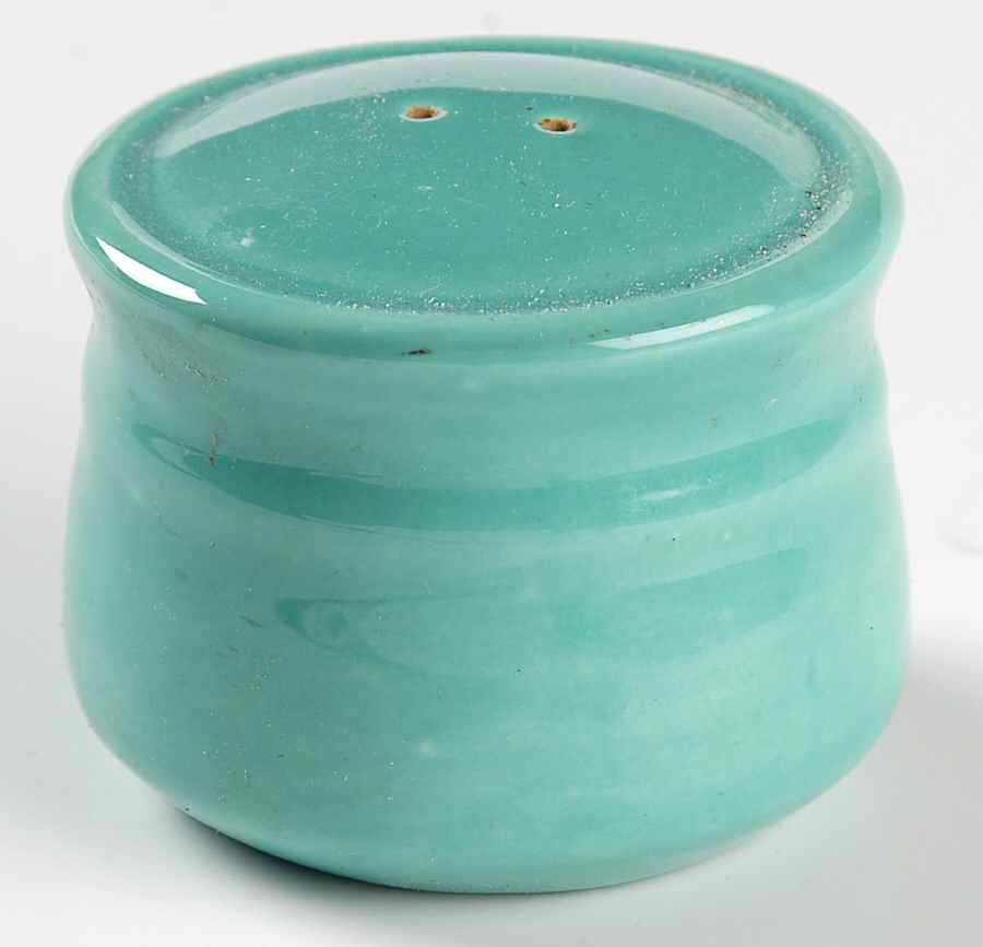 Colorstax Turquoise Salt Shaker by Metlox - Poppytrail - Vernon-1