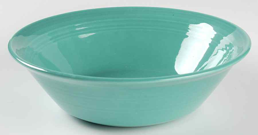 Colorstax Turquoise 9" Round Vegetable Bowl by Metlox - Poppytrail - Vernon-1