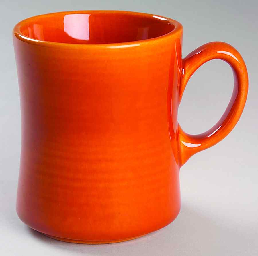 Colorstax Terra Cotta Mug by Metlox - Poppytrail - Vernon-1