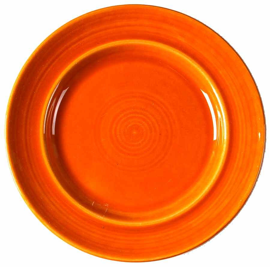 Colorstax Terra Cotta Salad Plate by Metlox - Poppytrail - Vernon-1