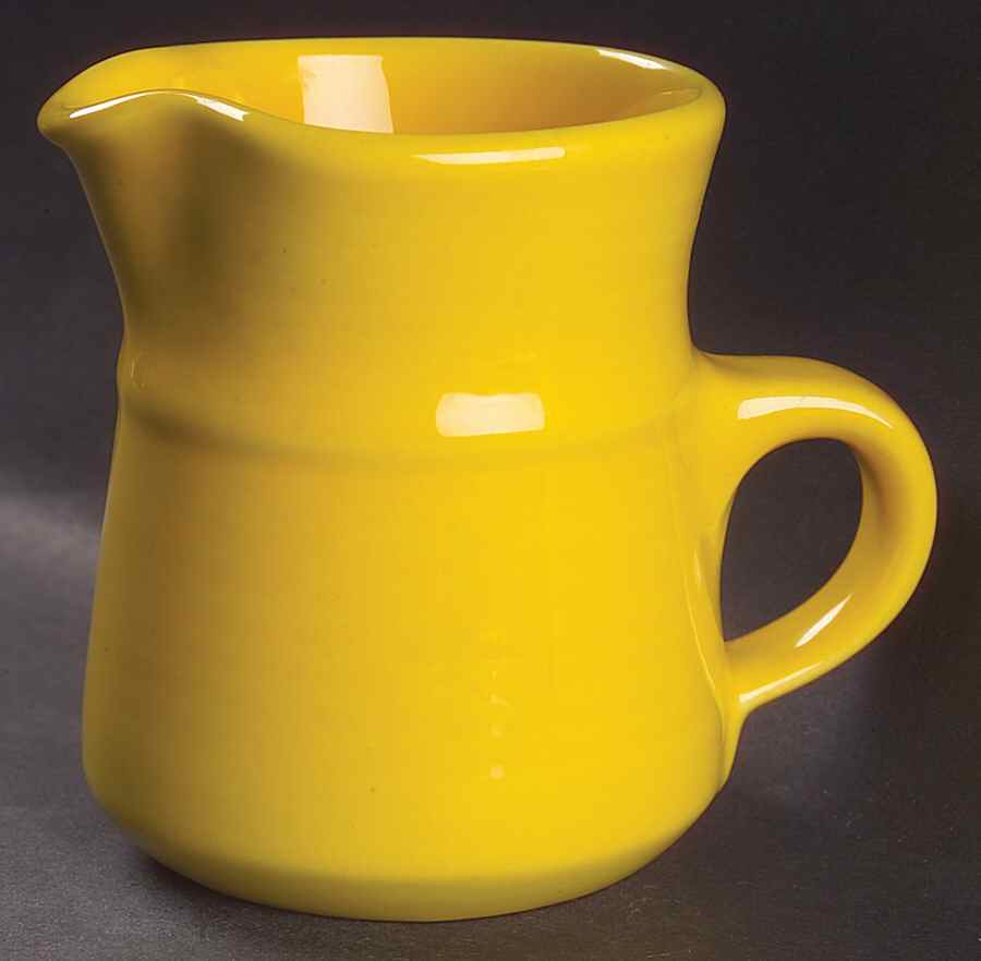 Colorstax Yellow Creamer by Metlox - Poppytrail - Vernon-1