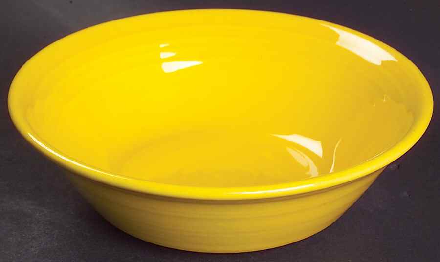 Colorstax Yellow Coupe Cereal Bowl by Metlox - Poppytrail - Vernon-1