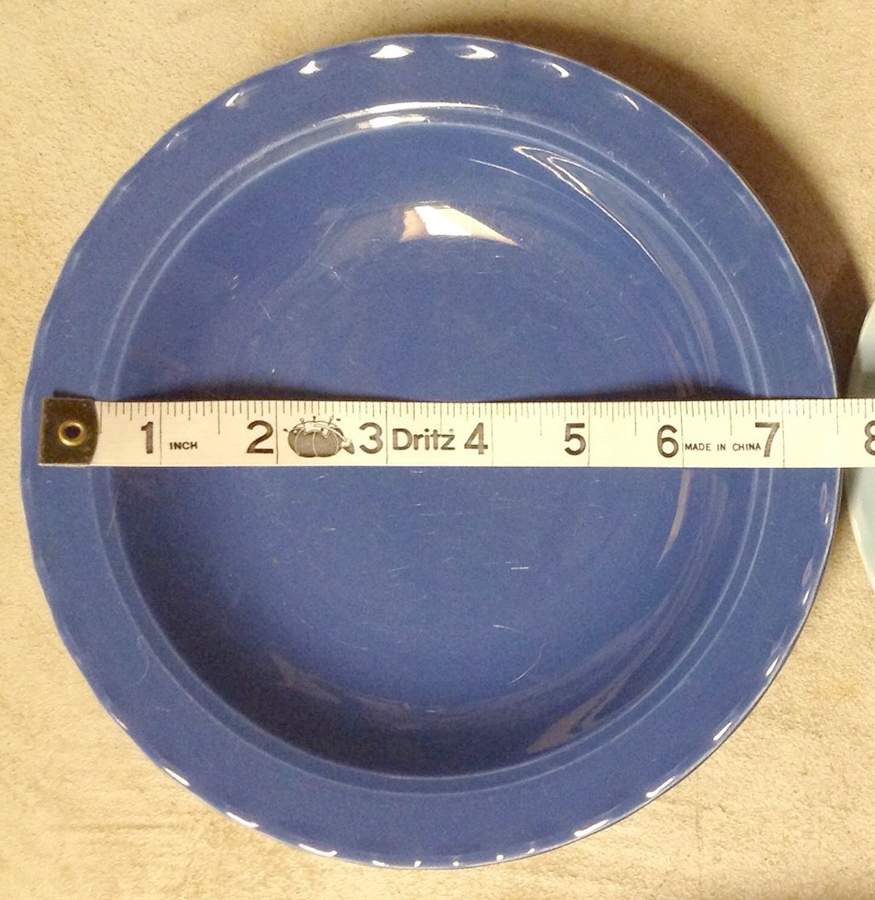 Coronado Cobalt Blue Rim Soup Bowl by Metlox - Poppytrail - Vernon-1