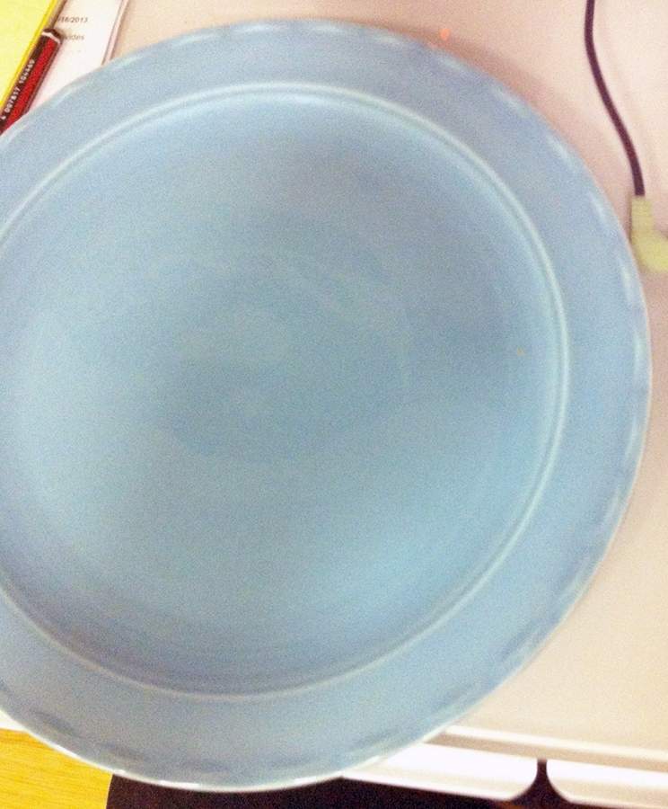 Coronado Light Blue Luncheon Plate by Metlox - Poppytrail - Vernon-1