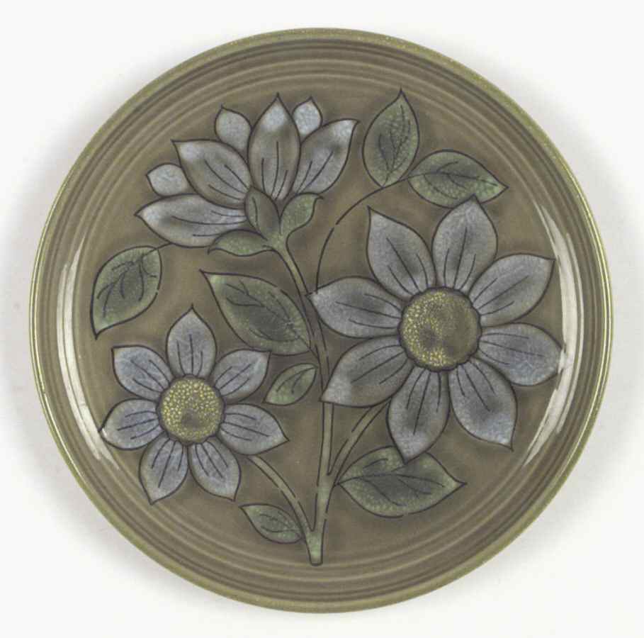 Dahlia Blue Dinner Plate by Metlox - Poppytrail - Vernon-1