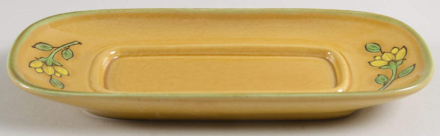 Dahlia Gold 1/4 Lb Butter No Lid by Metlox - Poppytrail - Vernon-1