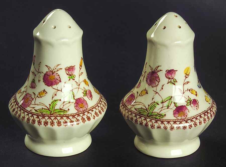 Desert Bloom Salt & Pepper Set by Metlox - Poppytrail - Vernon-1