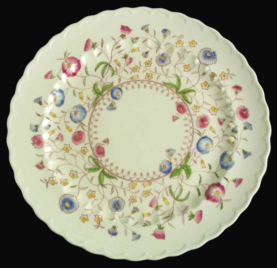 Desert Bloom 14" Chop Plate (Round Platter) by Metlox - Poppytrail - Vernon-1
