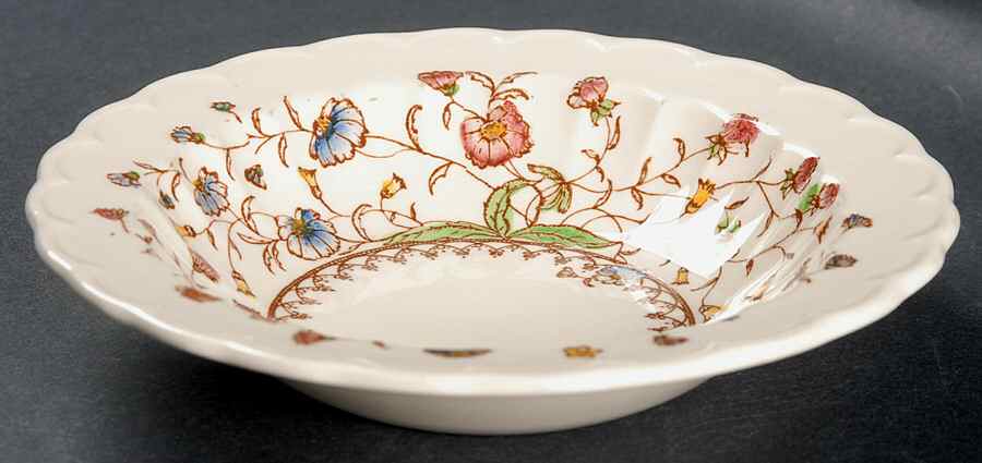 Desert Bloom Rim Fruit/Dessert (Sauce) Bowl by Metlox - Poppytrail - Vernon-1