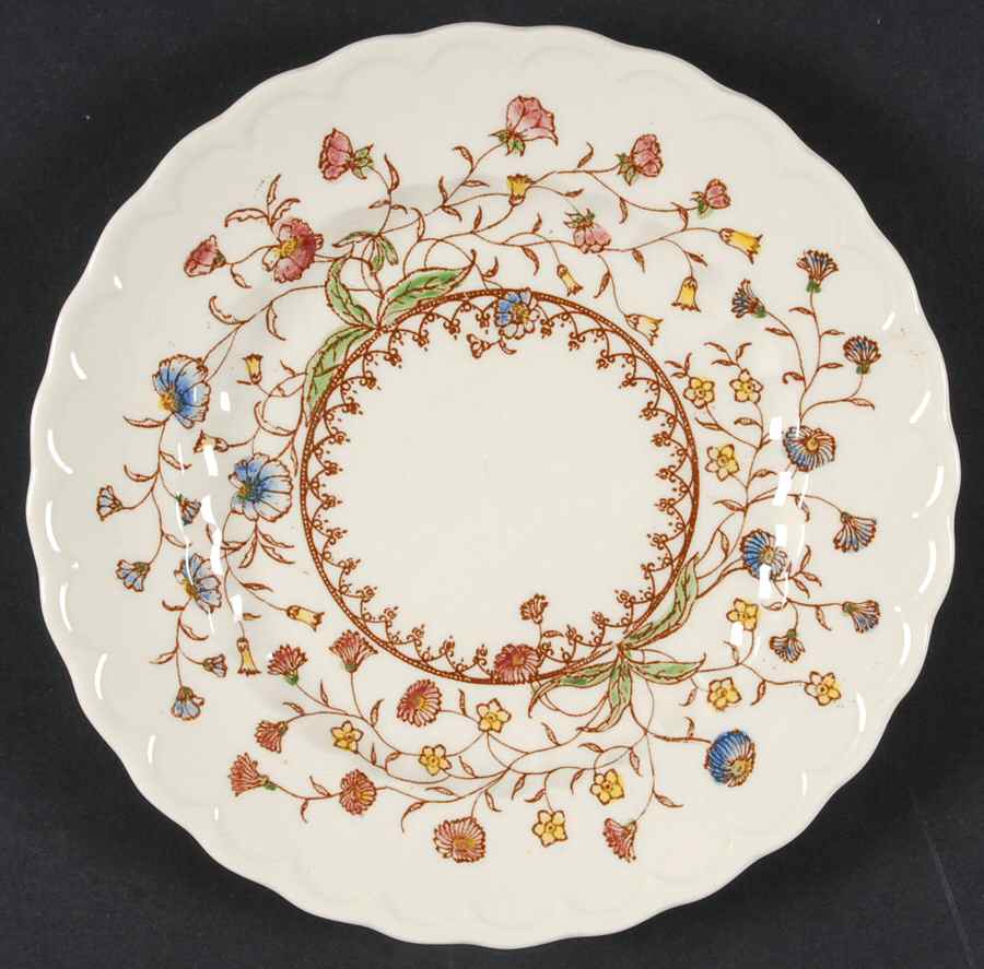 Desert Bloom Salad Plate by Metlox - Poppytrail - Vernon-1
