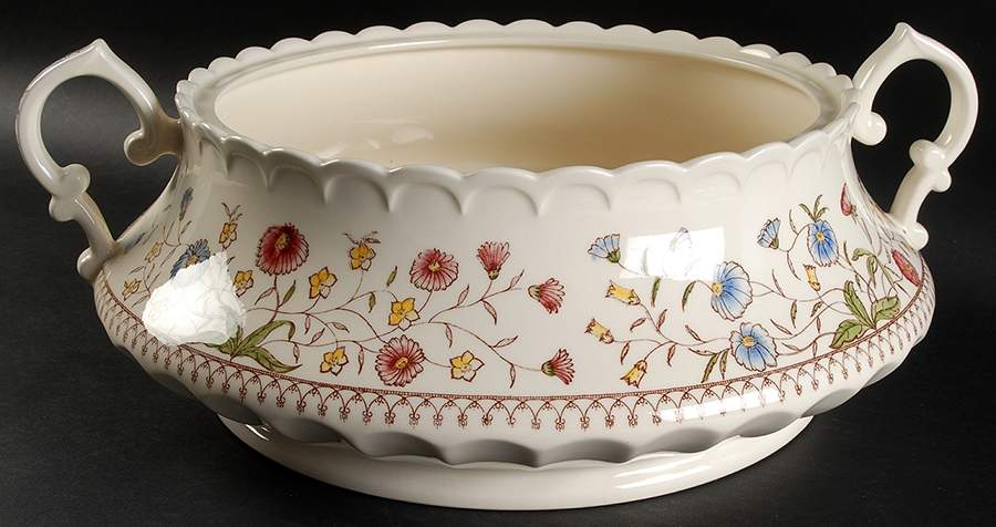 Desert Bloom Tureen No Lid by Metlox - Poppytrail - Vernon-1