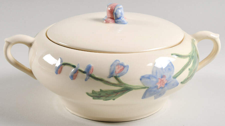 Delphinium Round Covered Vegetable by Metlox - Poppytrail - Vernon-1