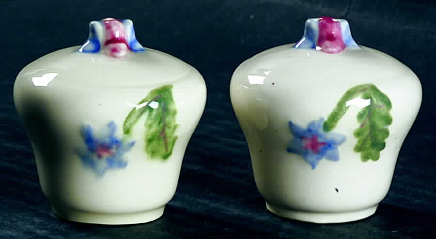 Delphinium Salt & Pepper Set by Metlox - Poppytrail - Vernon-1