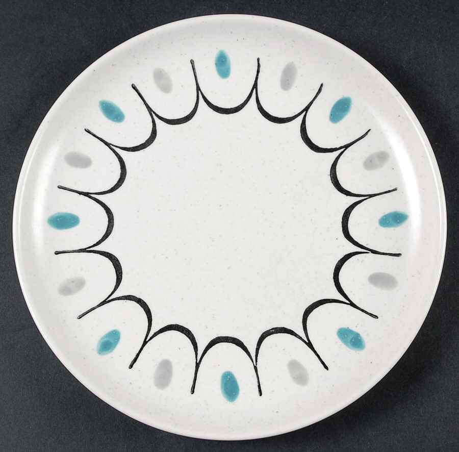 Del Rey Salad Plate by Metlox - Poppytrail - Vernon-1