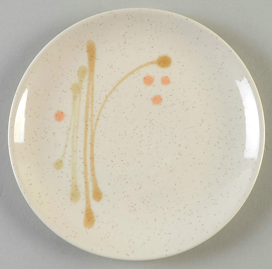 Dis-N-Dot Salad Plate by Metlox - Poppytrail - Vernon-1
