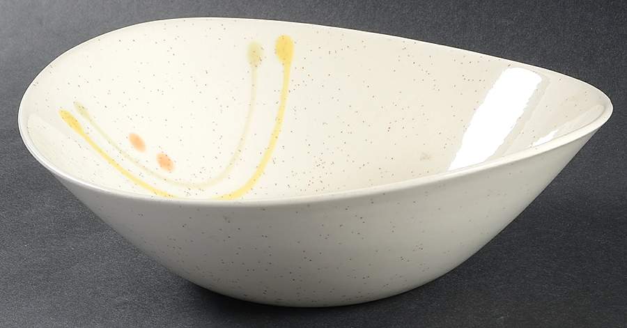 Dis-N-Dot 9" Round Vegetable Bowl by Metlox - Poppytrail - Vernon-1