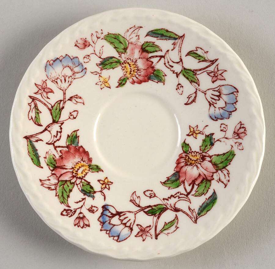 Dolores Saucer for Demitasse Cup by Metlox - Poppytrail - Vernon-1